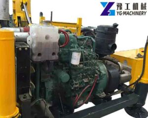 Detail of Anchor Drill Machine