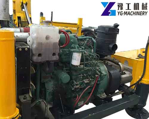 Detail of Anchor Drill Machine