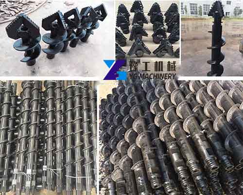 Drill Bit and Rod for Soft Soil