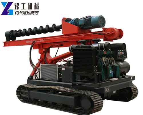 Solar Pile Driver