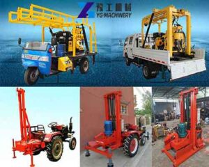 Trail Truck and Tractor Mounted Water Well Drilling Rigs for Sale