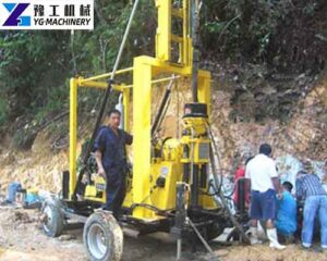 Trailer Mounted Water Well Drilling Rig