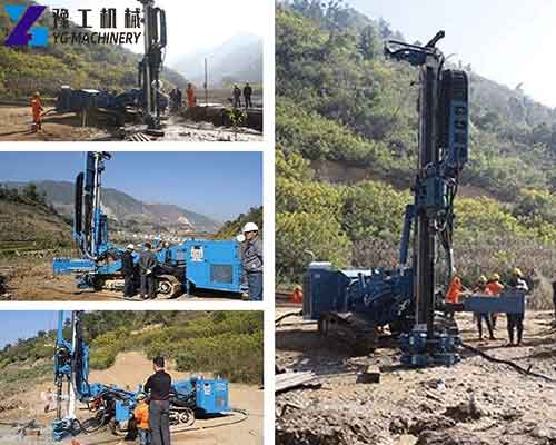 Working of Anchor Drill Machine