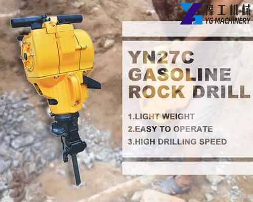 YN-27C Gasoline Rock Drill Machine