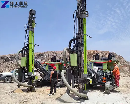 dth crawler drilling rig