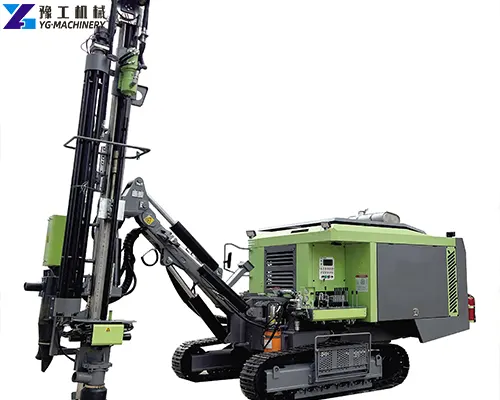 integrated dth drilling rig