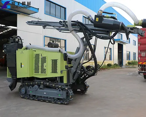 integrated dth surface mine drilling rig