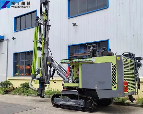 rock blasting dth drilling rig for mining