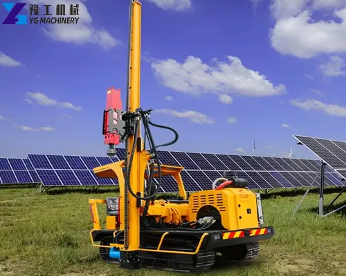 hydraulic pile driver machine