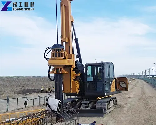 hydraulic rotary drilling machine