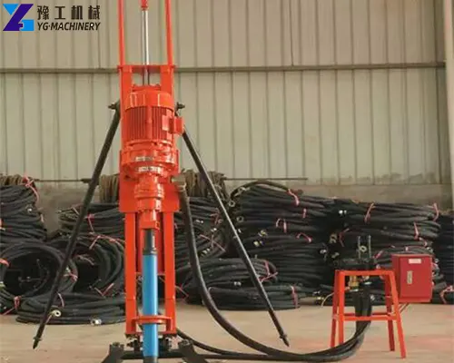 small dowh the hole drilling rig