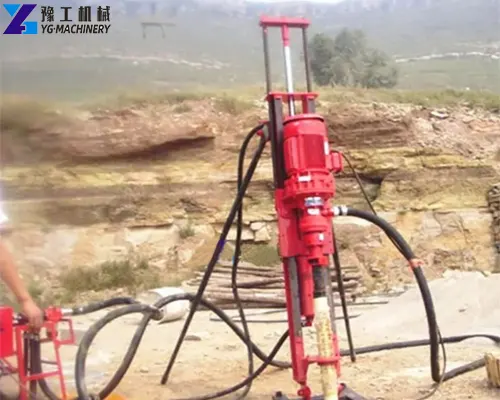 small dth drilling machine application