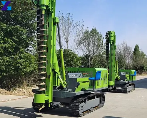 solar piling machine