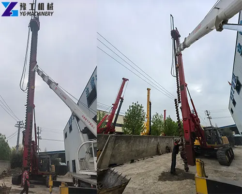 cfa piling rig machine