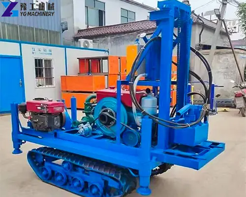 crawler small water well drilling machine for sale