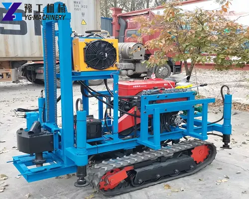 mini hydraulic borewell machine