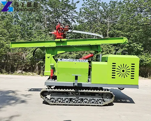 mountain solar pile driver