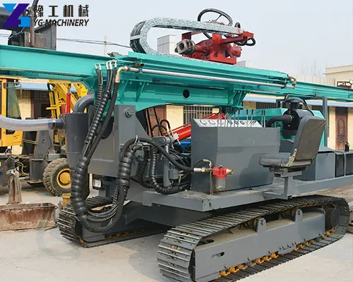 pile driver solutions for solar power plant construction