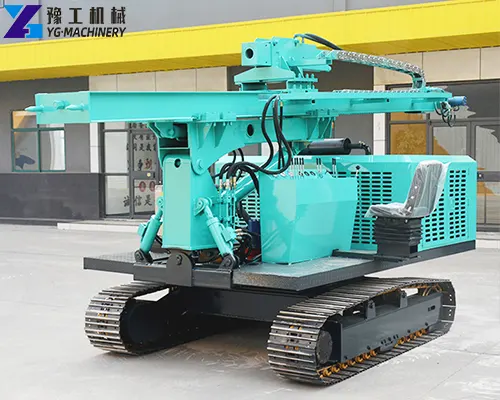 solar pile driving equipment for pv projects