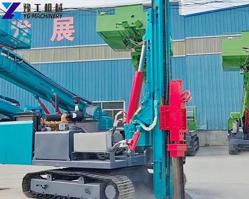 solar powered piling machines